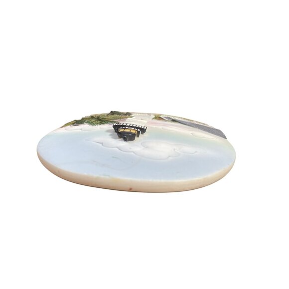 Split Rock Key West 3D Lighthouse set of 2 Ceramic Wall Plaques 9'x5.5" SKU 9321 - Picture 6 of 16